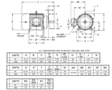 YC20P1B Nidec 20 hp 3600 RPM 256T Frame (Rigid Base) 230/460V TEFC 3-Phase Div 1 Hazardous Duty Motor