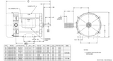 XS13CA2J Nidec 1/3 hp 1800 RPM 56 Frame 115/208-230V TEFC Cap Start (Rigid) Hazardous Duty