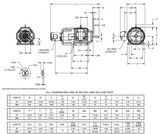 B30T2B Nidec 30 hp 1800 RPM 286T (Rigid Base) 230/460V TEBC Vector-Duty 3-Phase Motor