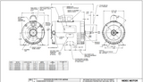 EU0502B Nidec 1/2 hp 3600 RPM 115/208-230V 56J Frame (Rem Base) ODP 1-Phase Electric Motor