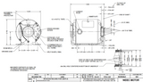 6001 Nidec 1/4 hp 1800 RPM 100-120/200-240V ODP 1-Phase Carbonator Pump Motor Replacement