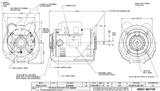 3261 Nidec â€¢ 3/4 hp 1725 RPM 115/230V Bell & Gossett (111047) Circulator Pump Replacement Motor