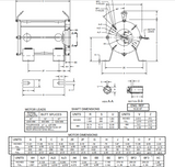 EZ25S1GZ Nidec 25 hp 3600 RPM 575V 3-phase 160ZBS Frame Oil Submersible Elevator Motor