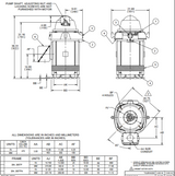 HO60P2BLG Nidec 60 hp 1800 RPM 230/460V 3-phase 364TP Frame Vertical Holloshaft Motor