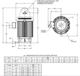 HO15V2BLE Nidec 15 hp 1800 RPM 230/460V 3-phase 254TP Frame Inverter-Duty Vertical Holloshaft Motor