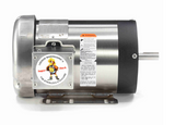 119490.00 Leeson Washguard 1 hp 1800 RPM 208-230/460V 3-Phase 56HC Frame TEFC (base) Motor