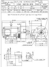 DJMP0302 TECO-Westinghouse 30 HP 3600 RPM 284TS JM  230/460V ODP Rolled Steel 3-Ph Pump Motor