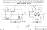 SP0022 TECO-Westinghouse 2 HP 3600 RPM 145T Frame 115/208-230V ODP Rolled Steel 1-Ph Motor