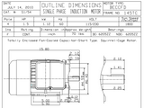 S1/54C TECO-Westinghouse 1 1/2 HP 1800 RPM 145TC Frame 115/230V TEFC Cast Iron 1-Ph Motor