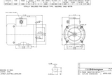 WFP0/52C TECO-Westinghouse 1/2 HP 3600 RPM 56C Frame 230/460V TEFC Stainless Steel 3-Ph Motor