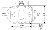 H240B, 2 pole, 40 amp, 120v coil Contactor