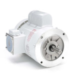 114315.00 Leeson |  3/4 hp 1800 RPM 56C Frame (no base) C-Face 115/208-230V Wash Down Duty