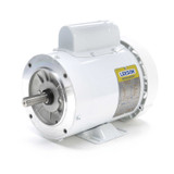 112528.00 Leeson |  3/4 hp 1800 RPM 56C Frame (Rigid Base) C-Face 115/208-230V Wash Down Duty