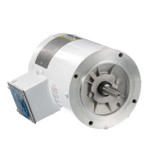 113019.00 Leeson |  3/4 hp 1800 RPM 56C Frame TENV (no base) C-Face 208-230/460V Wash Down Duty