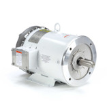 132563.00 Leeson |  1.5 hp 1200 RPM 182TC Frame TEFC 230/460V Wash Down Duty