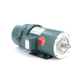 122249.00 Leeson |  1.5 hp 1800 RPM 145TC Frame TEFC C-Face (Rigid Base) Brake Motor 230/460V