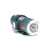 122250.00 Leeson |  2 hp 1800 RPM 145TC Frame TEFC C-Face (Rigid Base) Brake Motor 208-230/460V