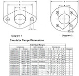 116009-011 ARMSTRONG S-25 Circulating Pump Flange 1 1/2"