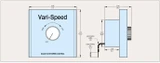 KBWC-110 | KB Electronics Solid State Variable Speed AC Electric Motor Control 10.0 Max amps 120V