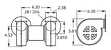 Fasco 50746-D500 Centrifugal Blower 115 Volts