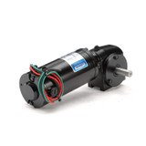 M1115020.00 Leeson |   Right Angle 1/17 hp, 125 RPM 90 Volts DC TENV Electric Gear Motor