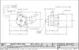 1A-MD March Pump | 230V, Submersible 1/2" Inlet/Outlet