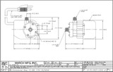 1C-MD March Pump | 115V, Submersible 1/4" Inlet/Outlet