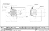 1U-MD March Pump | 230V, Submersible 1/4" Outlet