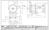 MDX-3 March Pump | 115V, 1/2" Inlet/Outlet