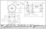 MDX-3 March Pump | 230V, 1/2" Inlet/Outlet