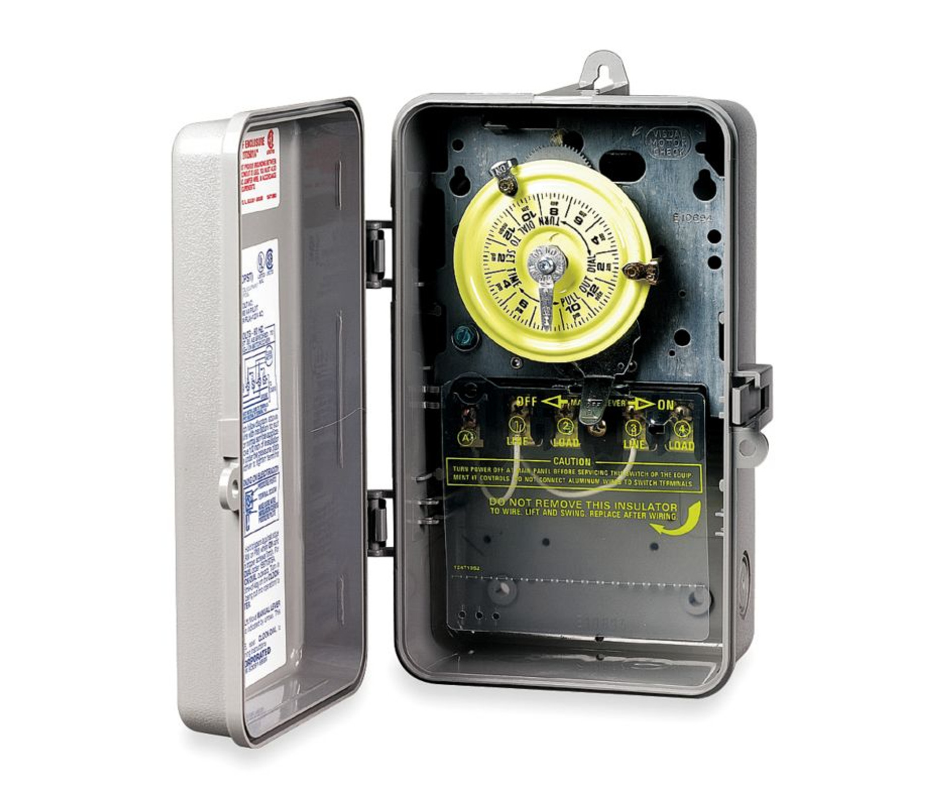 Intermatic T104P Plastic Enclosure 208277V DPST Multi Use Timer