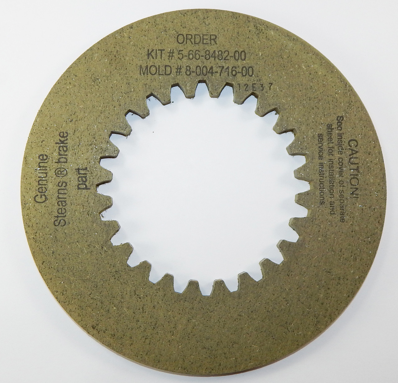 New OEM Woods Friction Disc For Mower/Grounds Equipment - Part #57432