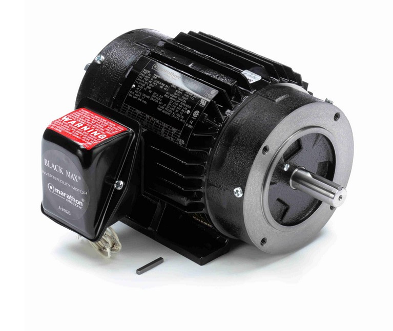 Y551 Marathon 2 hp 1800 RPM 3Phase 145TC Frame TENV (rigid base) 230