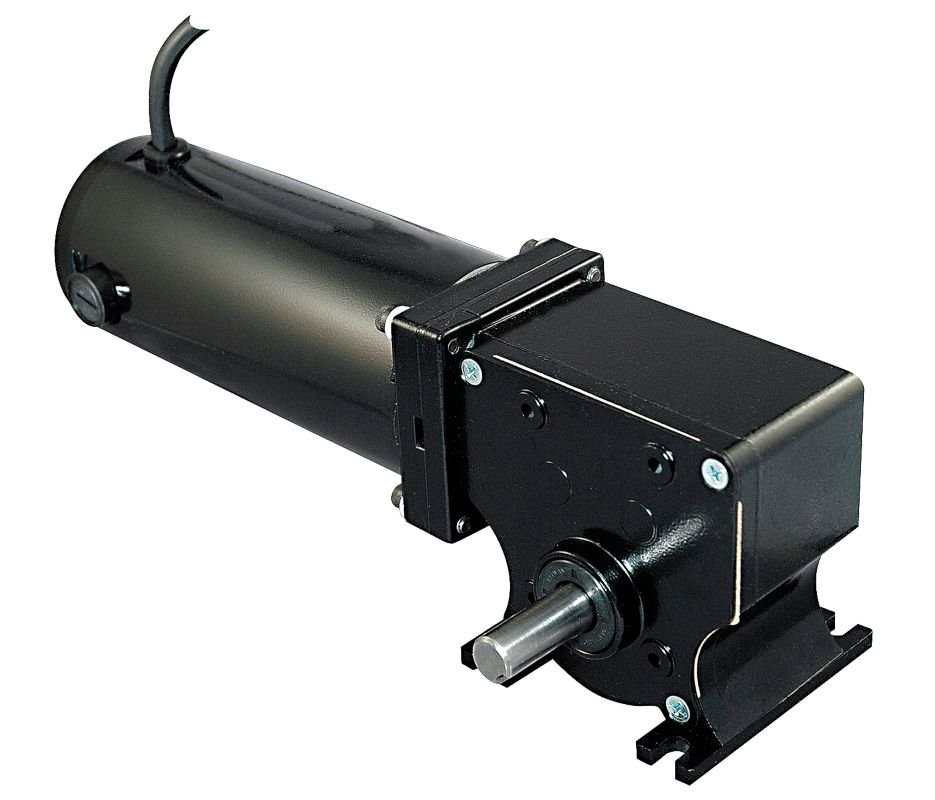 Dayton 90 Volt DC Right Angle Gear Motor 1/8 hp 77 RPM 5LAF2