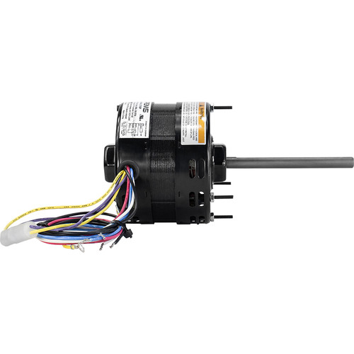 Direct Drive Furnace OEM Replacement 1/4 hp 1050 RPM CW 5" 3-Speed 115 Volts Direct Drive Furnace Motor