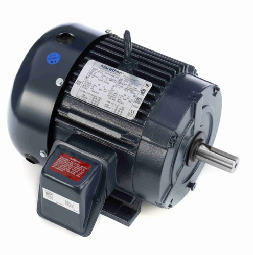GT1010A Marathon 3 hp 1800 RPM 182T Frame 230/460V TEFC Marathon Electric Motor