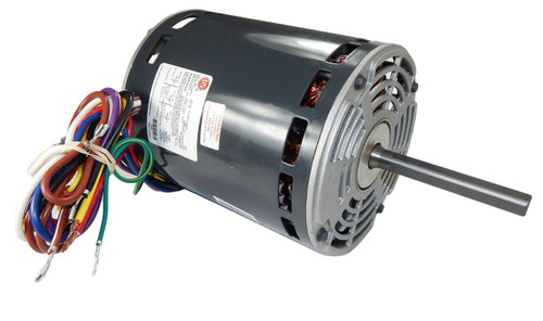 2553 Nidec | 1 hp 1100 RPM 3-Speed 460V; 5.6" Blower Motor
