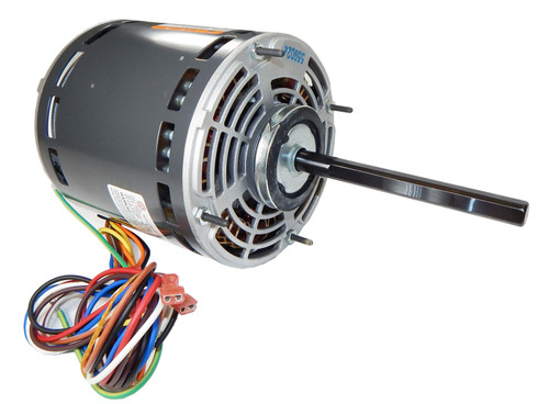 8904 Nidec | 3/4 hp 1075 RPM 3-Speed 115V; 5.6" Blower Motor