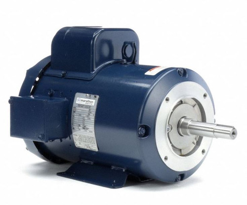 Z433A Marathon 5 hp 3600 RPM 184JM Frame 230V ODP Marathon Close Couple Motor