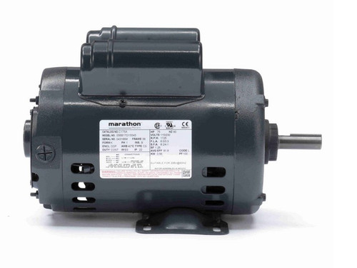 C175B Marathon 3/4 hp 1800 RPM 56 Frame 115/230V Open Drip Marathon Electric Motor