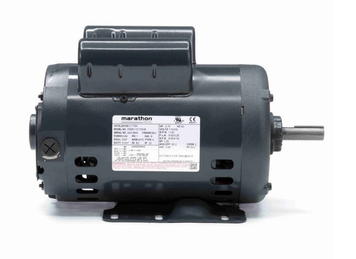 C178B Marathon 3/4 hp 1200 RPM 56 Frame 115/230V Open Drip Marathon Electric Motor