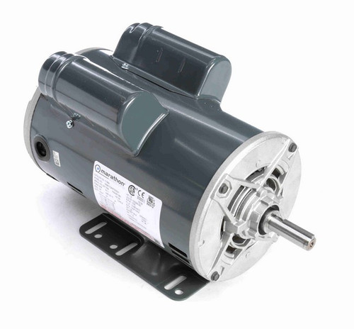 C186A Marathon 1 1/2 hp 1800 RPM 56H Frame 115/208-230V Open Drip Marathon Electric Motor