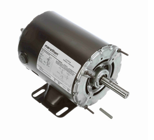 H908 Marathon 3/4 hp 1800 RPM 48 Frame 115V Open Drip Marathon Electric Motor