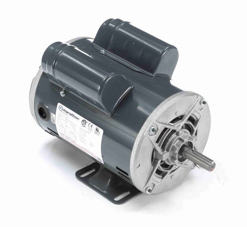 S038A Marathon 1 hp 1800 RPM 56 Frame 115/208-230V Open Drip Marathon Electric Motor