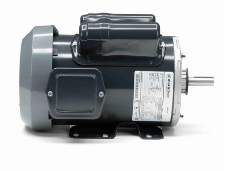 G1376 Marathon 1 1/2 hp 1800 RPM 56 Frame 115/208-230V Totally Enclosed Marathon Electric Motor