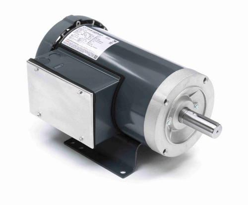 I206 Marathon 3 hp 3600 RPM 182T Frame 115/208-230V Totally Enclosed Marathon Electric Motor