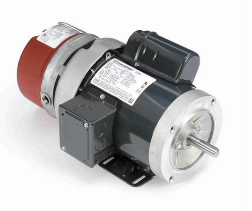 D400 Marathon 1800 RPM 56C Frame 115/208-230V Totally Enclosed Marathon Electric Brake Motor