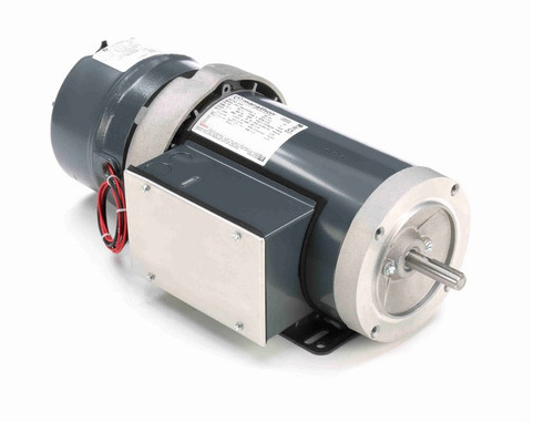 D404 Marathon 1 1/2 hp 1800 RPM 56C Frame 115/208-230V Totally Enclosed Marathon Electric Brake Motor