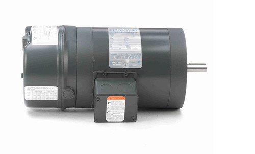 K460 Marathon 3/4 hp 3 phase 1800 RPM 56C Frame 230/460V TENV Marathon Electric Brake Motor