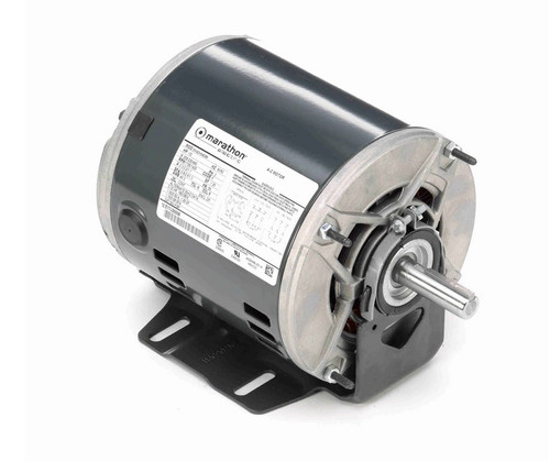K381 Marathon 1/2 hp 3 phase 1800 RPM 56 Frame 208-230/460V ODP Resilient Mount Marathon Motor